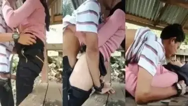 Viral Jilbab ABG Mesum Digarap Penjaga Pos
